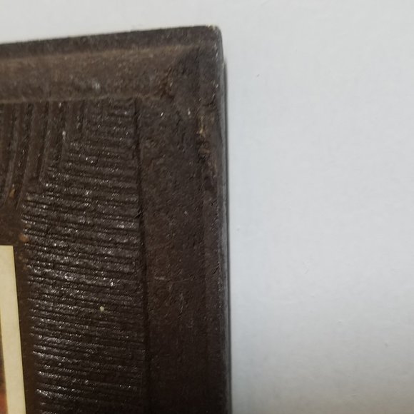 Vintage Set of 2 Patriotic Plymouth 1620 Mayflower Compact Wooden Wall Plaques - Picture 6 of 14